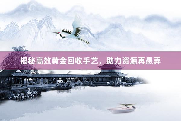 揭秘高效黄金回收手艺，助力资源再愚弄